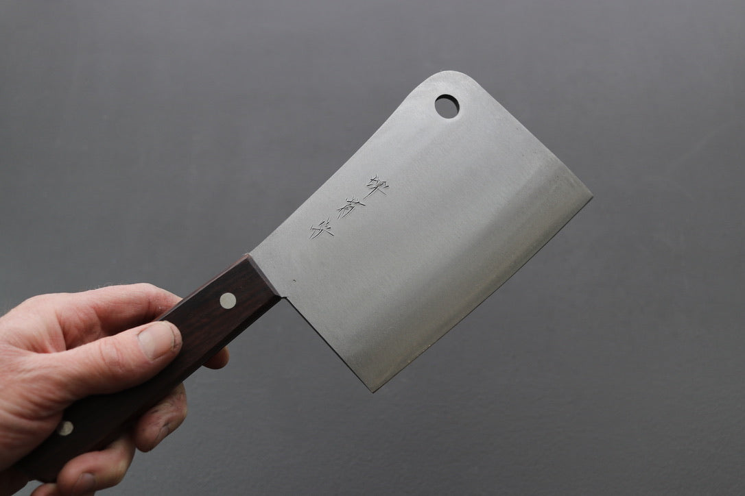 Sakai Kikumori Nihonko Cleaver 150mm - Thecooksedge