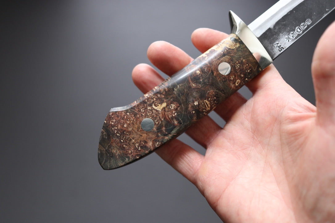 Takeda NAS Special Sheath hunting knife 120mm - Thecooksedge