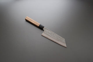 Sakai Kikumori Nashiji Bunka 180mm - Thecooksedge