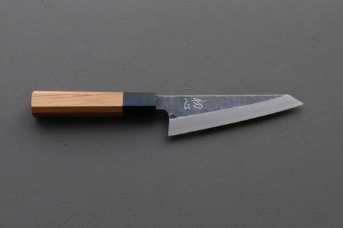 Hatsukokoro Single Bevel Kurouchi Honesuki 150mm - Thecooksedge