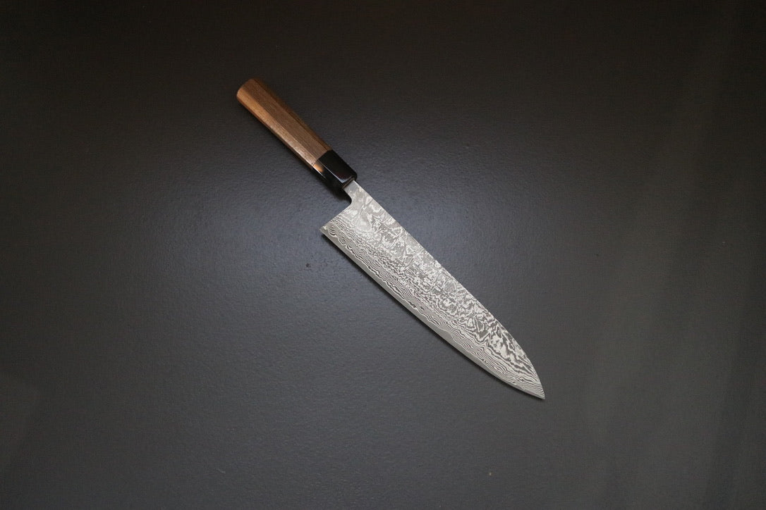 Shiro Kamo SG2 Damascus Gyuto 240mm - Thecooksedge