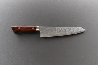 Yoshihiro Yauji Blue #2 Damascus Kiritsuke Gyuto 180mm - Thecooksedge