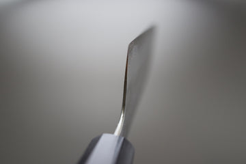 Sakai Kikumori Nashiji Santoku 165mm - Thecooksedge