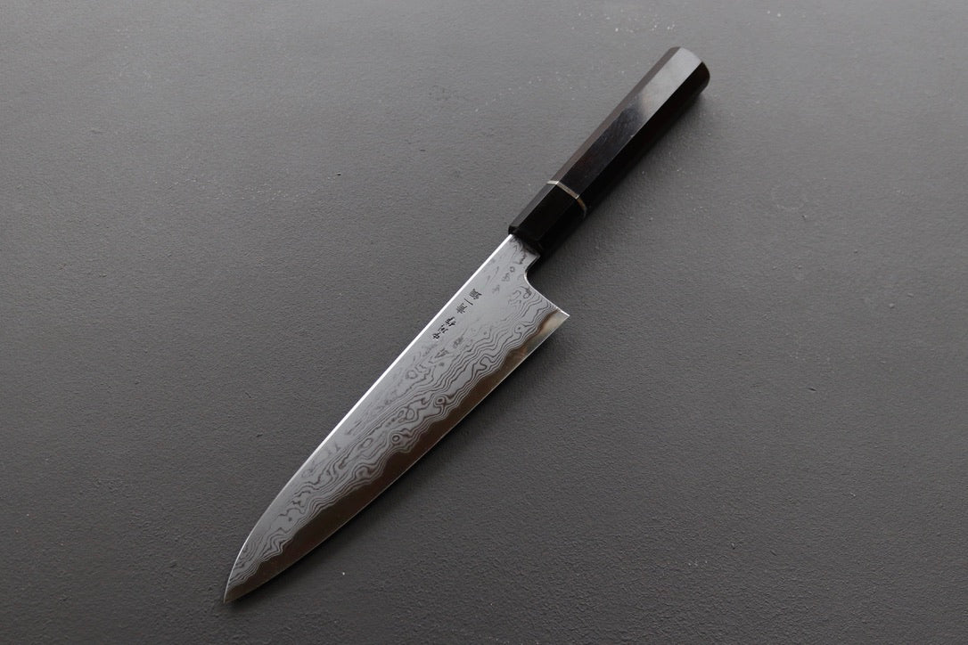 Nakagawa x Myojin Blue #1 Damascus Gyuto 210mm - Thecooksedge