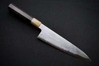 Komorebi Damascus Blue #1 Gyuto 210mm - Thecooksedge