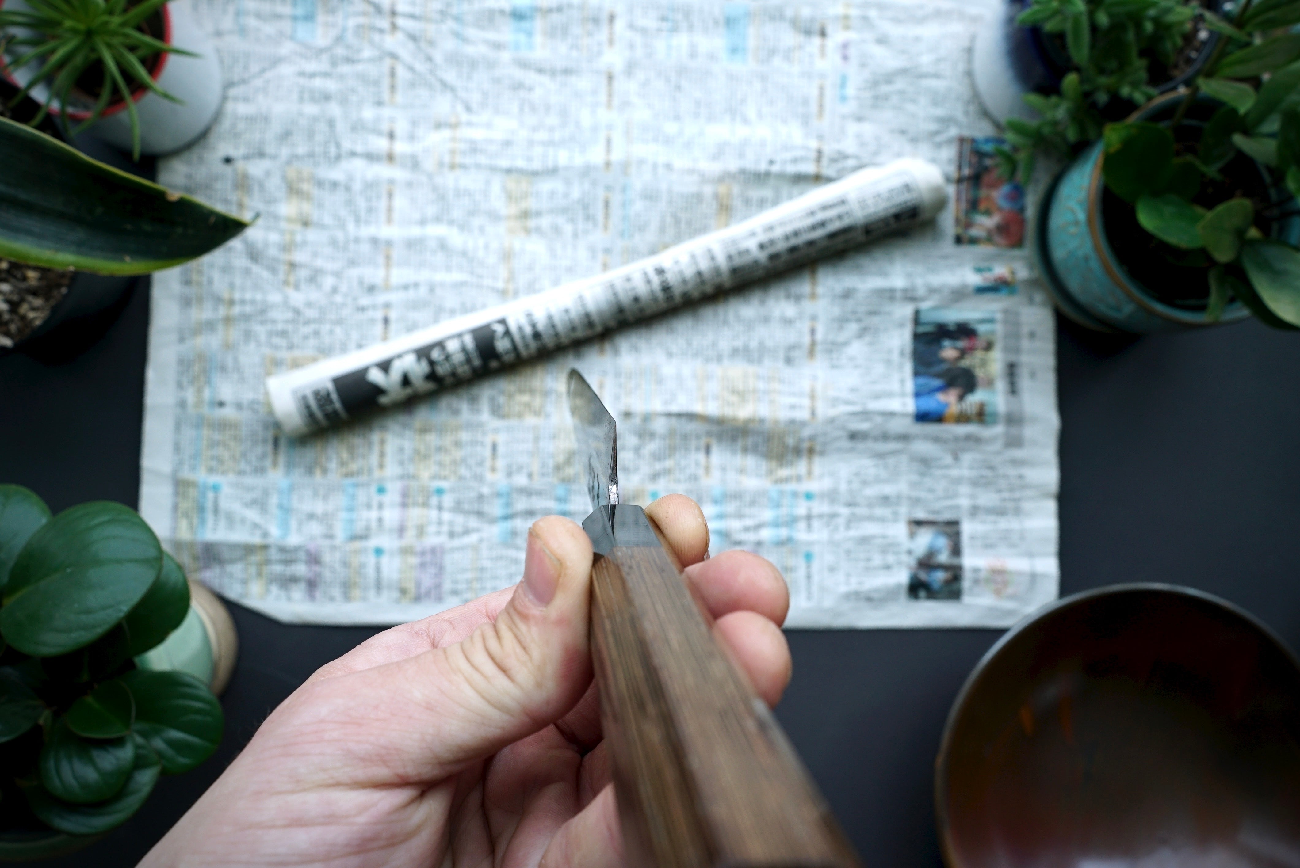 Nakagawa Hamono Silver 3 Sujihiki 240mm - Thecooksedge