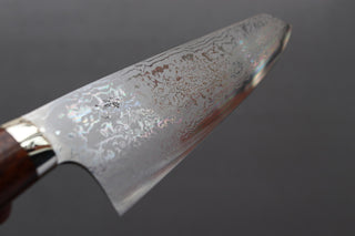 Yoshihiro Yauji Blue #2 Damascus Kiritsuke Gyuto 210mm - Thecooksedge