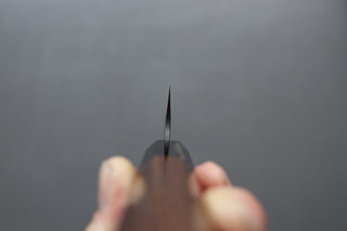 Nigara Hamono SG2 Kurouchi Tsuchime Sakimaru Sujihiki 270mm - Thecooksedge