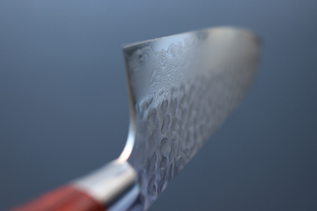 Sakai Takayuki 33 Layer Damascus Santoku 160mm - Thecooksedge