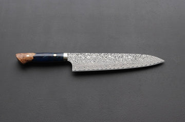 Yoshimi Kato SG2 Damascus Gyuto 240mm - Thecooksedge