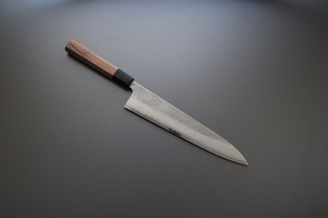 Yoshikane Nashiji White 2 Gyuto 240mm - Thecooksedge