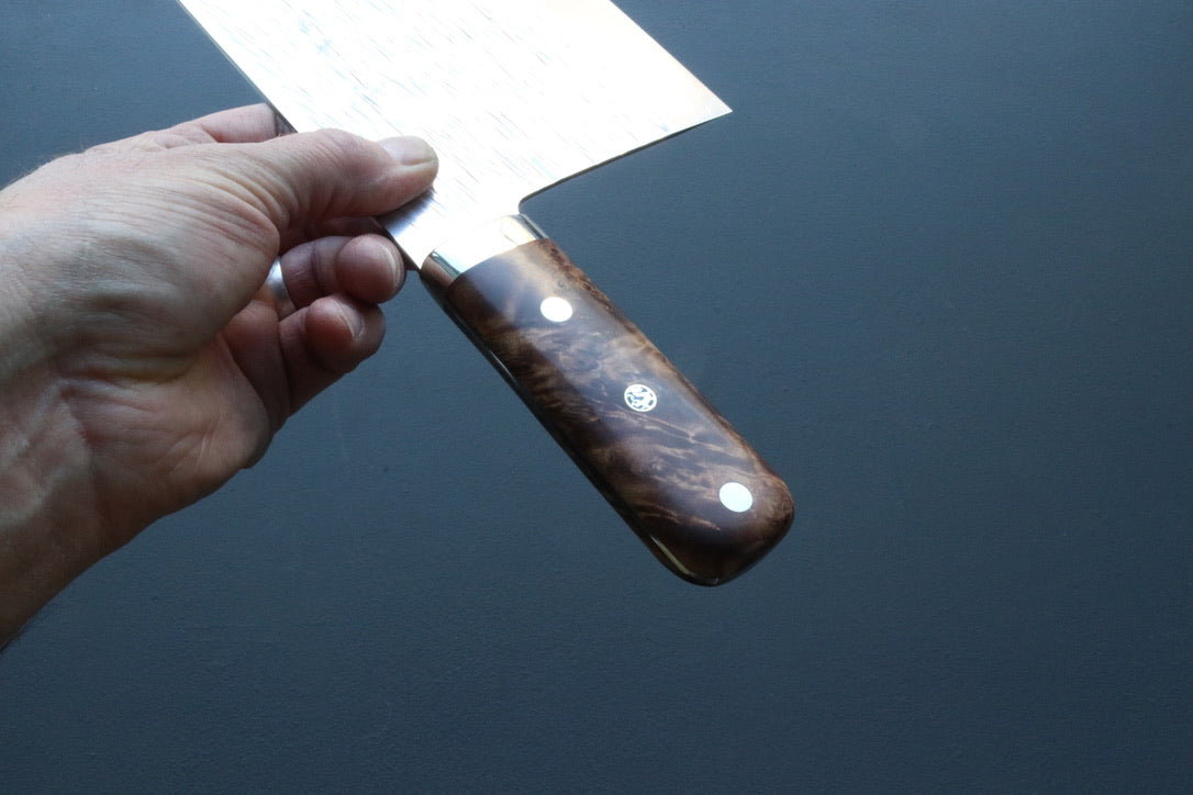 Yu Kurosaki SG2 Chuka Bocho w/Western Maple Handle - Thecooksedge