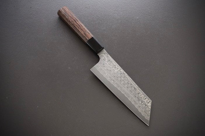 Nigara Hamono SG2 Damascus Nakiri 180mm - Thecooksedge