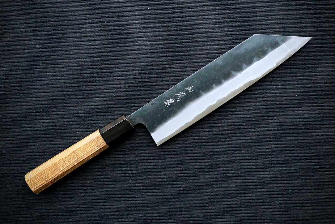 Shiro Kamo AS Kurouchi Kiritsuke Gyuto 210mm - Thecooksedge