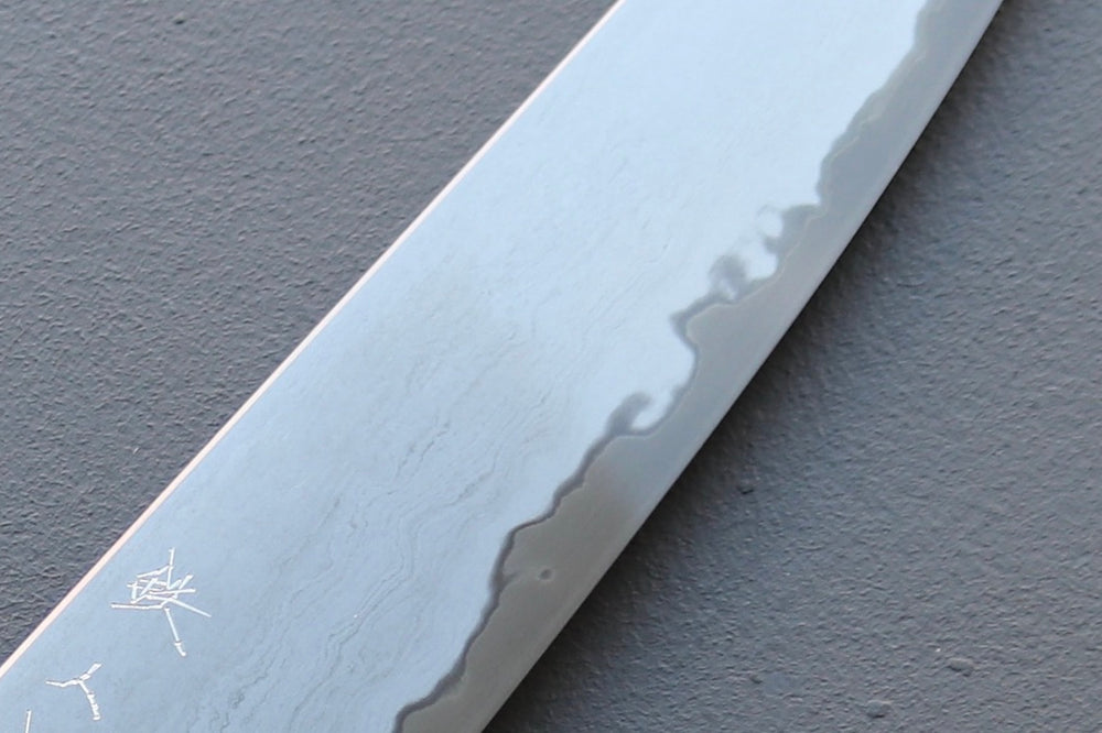 Tetsujin Hamono Aogami#2 Kiritsuke Gyuto 240mm - Thecooksedge