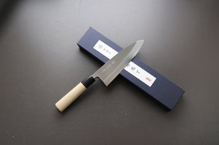 Sakai Kikumori x Yoshikazu Tanaka Gokujyo Deba 165mm - Thecooksedge