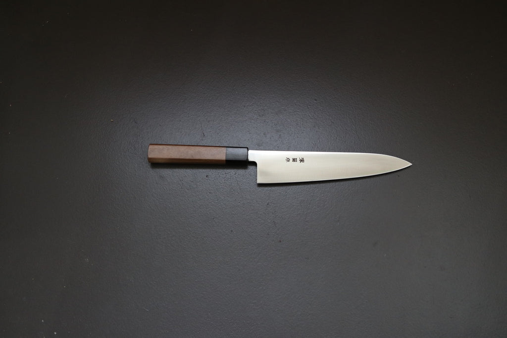 Sakai Kikumori Wasiki Aus8 Kiritsuke 210mm - Thecooksedge