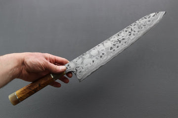 Nigara Hamono Fantasy Aogami#2 Gyuto 330mm - Thecooksedge