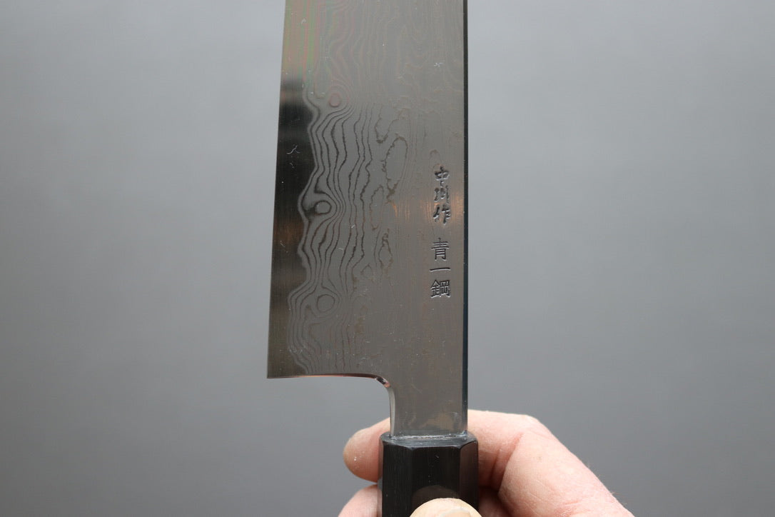 Nakagawa Hamono Blue #1 Damascus Gyuto 240mm - Thecooksedge