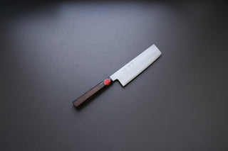 Shigeki Tanaka Nashiji Nakiri 165mm - Thecooksedge