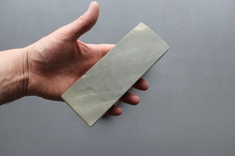 Shobu Asagi Natural Stone (Very Hard) - Thecooksedge