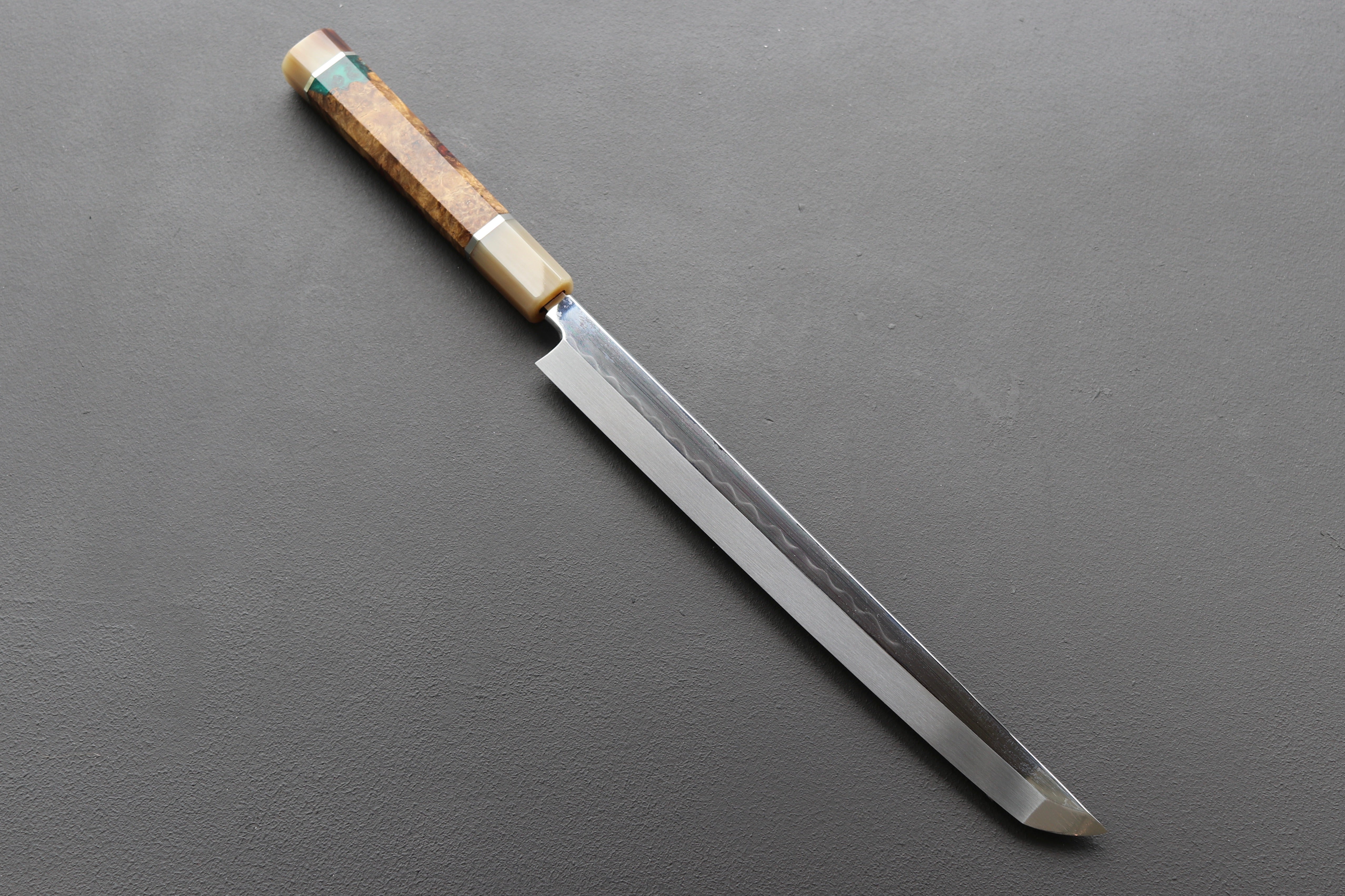Satoshi Nakagawa Honyaki Sakimaru Yanagiba 270mm - Thecooksedge