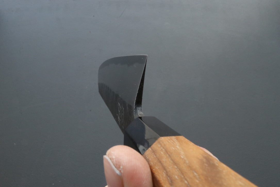 Hatsukokoro Single Bevel Kurouchi Kiritsuke Gyuto 240mm - Thecooksedge