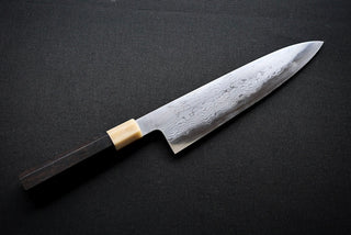 Komorebi Damascus Blue #1 Gyuto 240mm - Thecooksedge