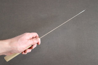 Sakai Kikumori Yoshikazu Tanaka Gokujyo sujihiki 270mm - Thecooksedge