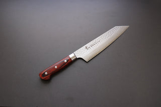 Sakai Takayuki 33 Layer damascus Kengata Gyuto 190mm - Thecooksedge