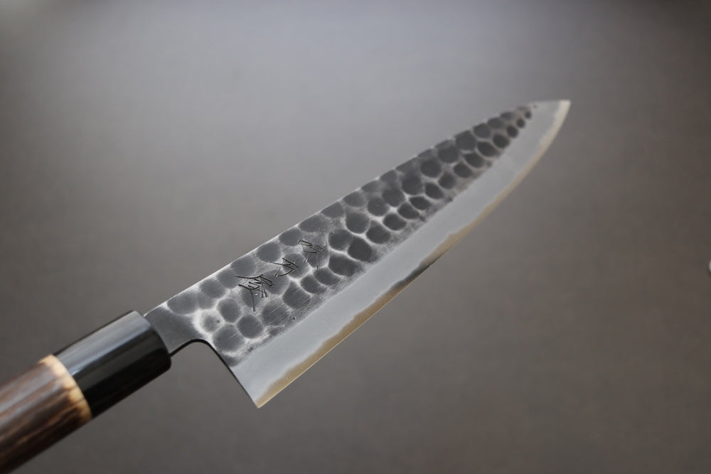 Mutsumi Hinoura Kurouchi tsuchime Gyuto 240mm - Thecooksedge