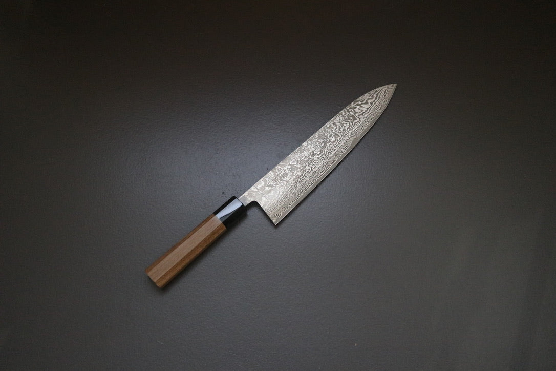 Shiro Kamo SG2 Damascus Gyuto 240mm - Thecooksedge