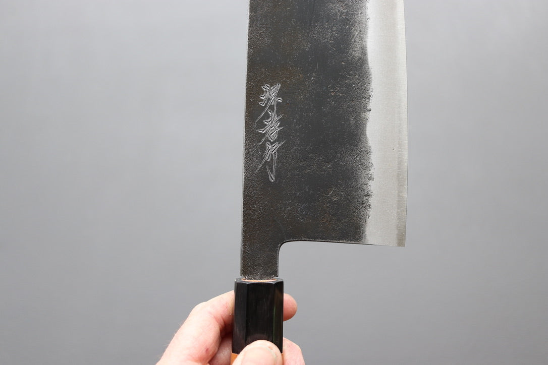 Sakai Takayuki Kurouchi Tall Bunka 180mm - Thecooksedge