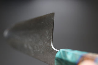 Sakai Kikumori Nashiji Gyuto 240mm Custom Handle - Thecooksedge