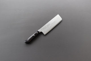 Masutani VG10 Damascus Nakiri 165mm - Thecooksedge