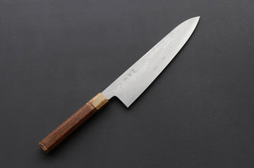 Shigeki Tanaka VG10 Damascus Gyuto 240mm w/Custom Handle - Thecooksedge