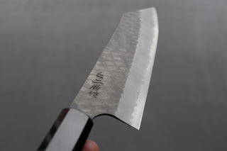 Nigara Hamono SG2 Kurouchi Tsuchime Bunka 180mm - Thecooksedge
