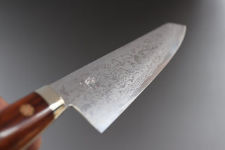 Yoshihiro Yauji Blue #2 Damascus Kiritsuke Gyuto 180mm - Thecooksedge