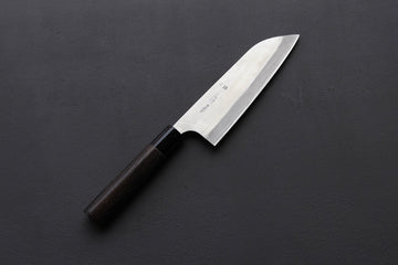 Kaji-bei Migaki Santoku 165mm - Thecooksedge