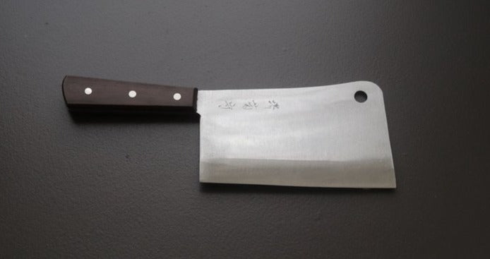 Sakai Kikumori Nihonko Cleaver 180mm - Thecooksedge