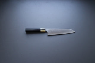 Sukenari HAP40 Migaki Kiritsuke 200mm w/Ebony Handle - Thecooksedge