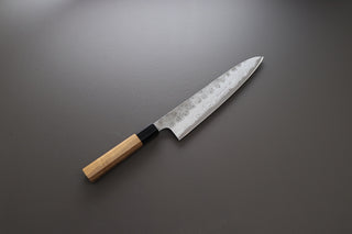 Hatsukokoro Inazuma AS Damascus Gyuto 210mm - Thecooksedge