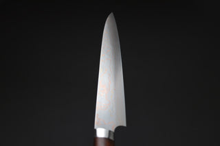 Takeshi Saji Rainbow Damascus Sujihiki 240mm - Thecooksedge