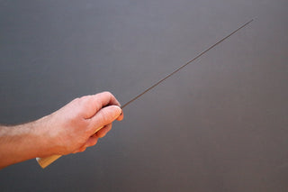 Mutsumi Hinoura Kurouchi Sujihiki 270mm - Thecooksedge
