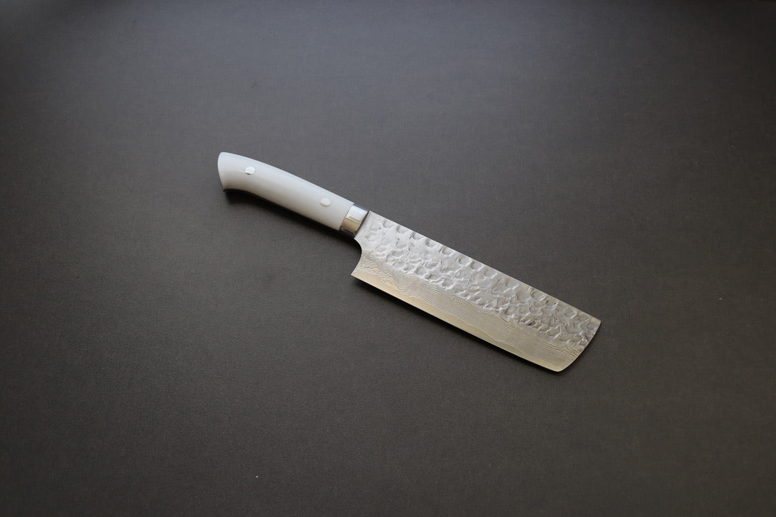 Takeshi Saji Tsuchime VG10 Nakiri 165mm - Thecooksedge