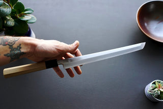 Kikuzuki Kasumi Sakimaru Takohiki 300mm - Thecooksedge