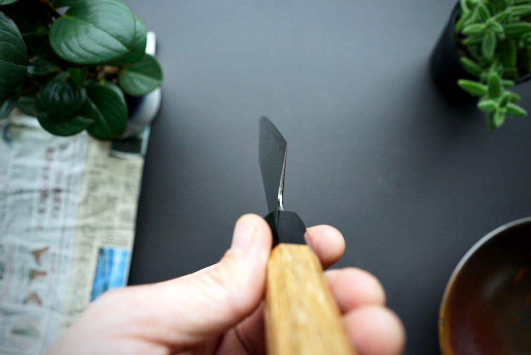 Nakagawa x Myojin Blue #1 Damascus Bunka 180mm - Thecooksedge