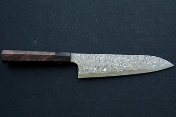 Aogami #2 Rainbow Damascus Gyuto 210mm - Thecooksedge