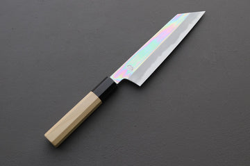 Sakai Kikumori CHOYO Kiritsuke Santoku 180mm - Thecooksedge