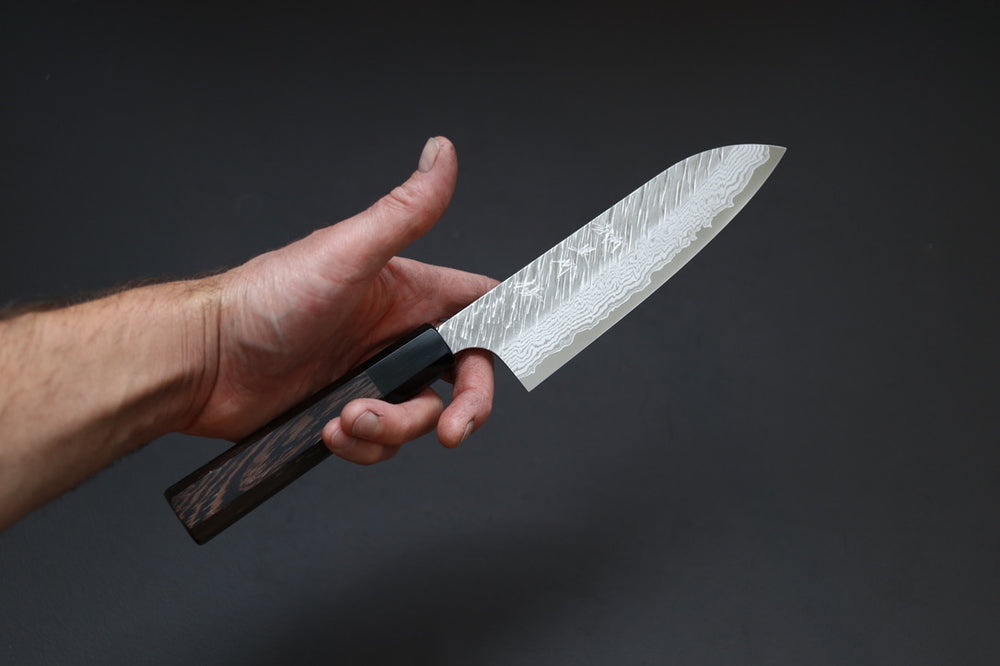 Yu Kurosaki Fujin VG10 Santoku 165mm - Thecooksedge